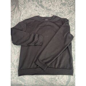 Jackson Hole Sweater Men's‎ Sz XXL Outerwear Pull Over Gray Crewneck Black